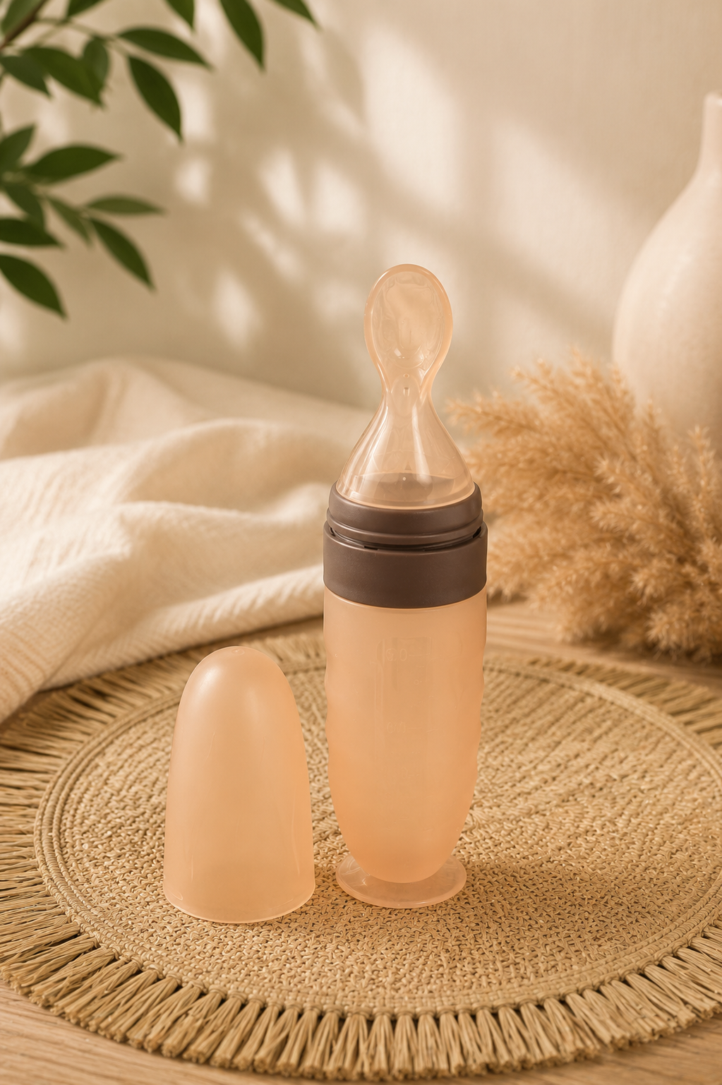 Silicone Baby Spoon Feeder