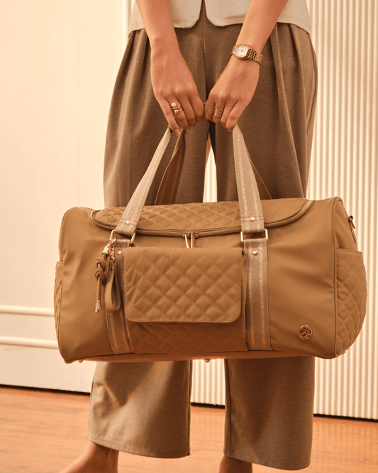 The Mamma Mia Duffle - Caramel