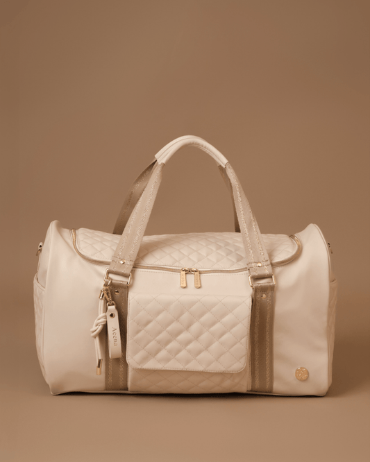 The Mamma Mia Duffle - Ecru